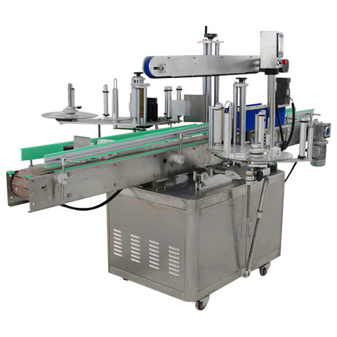 Tvornička oprema Poluautomatski aplikator površinskih naljepnica, mašina za etiketiranje ravnih kvadratnih boca 
