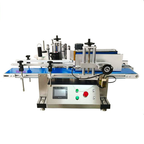 Automatska naljepnica za limenke s okruglim bocama, naljepnice, stolna mašina za etiketiranje plastičnog stakla 