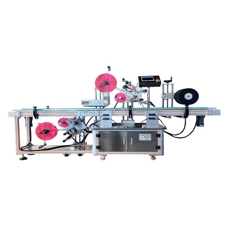 Mašina za automatsko nabiranje naljepnica na bočici / mašina za apliciranje skupljajućih čaura 