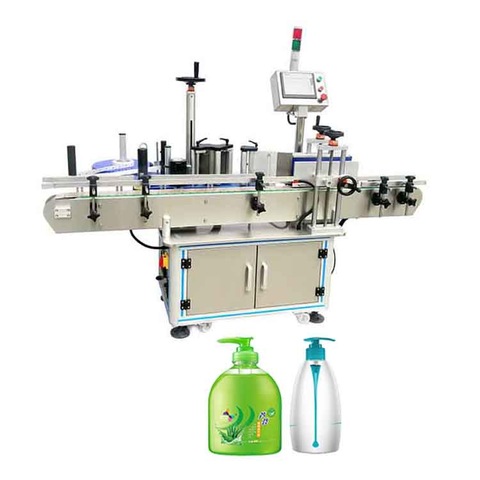 PLC kontrola visokokvalitetna stolna automatska mašina za etiketiranje naljepnica boca ovalne plastične mineralne vode 