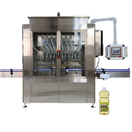 Automatska linija za proizvodnju sokova Čista voda / Cbd ulje za kuhanje / umak / med / mlijeko / paradajz pasta Mašina za punjenje i zatvaranje etiketa 