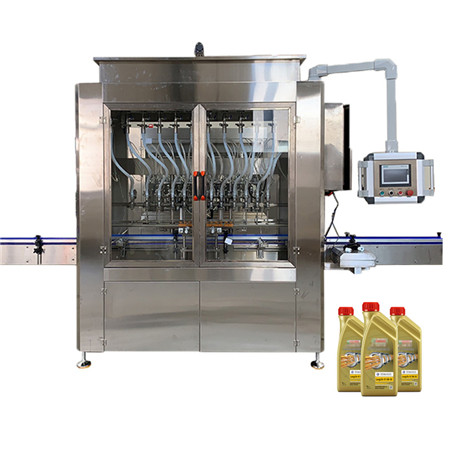 Automatska mašina za punjenje / flaširanje / pakiranje jestivih / kuhanja / maslinovog ulja za kućne ljubimce / staklene boce 