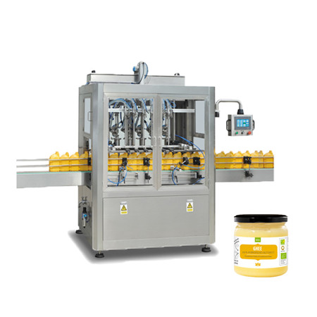 Fabrika proizvodnih linija, mehanička automatska mašina za punjenje tečnosti za gel za tuširanje 