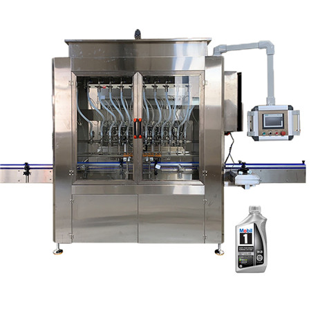 Automatska linearna klipna tlačna tečna plastična boca Mašina za punjenje ulja za punjenje jestivih maziva Strojevi za pakiranje 