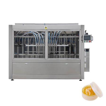 Automatska linearna mašina za punjenje boca za mašinu za punjenje jogurta 4 glave 