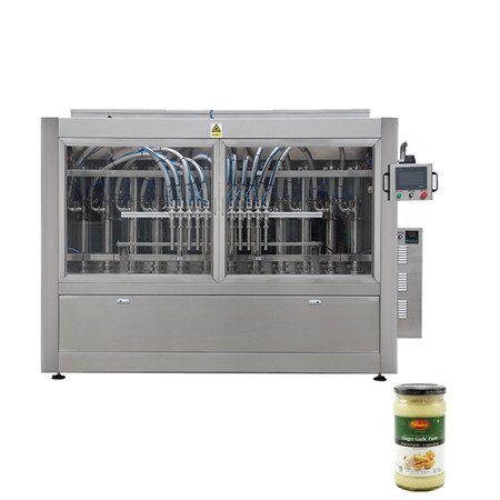 Automatska mašina linearnog tipa za punjenje sosa/džema/kečapa visokog viskoziteta 