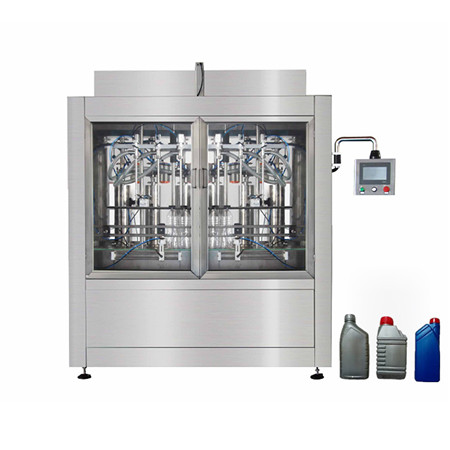 2019 Najnovija mašina za punjenje vrećica sa sokovima od tečnog pića, poluautomatska mašina za punjenje toplinskih brtvi sa 8 mlaznica za vodeno mlijeko. 