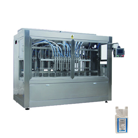 Monoblok Linearna mašina za punjenje čiste vode u boce od 5 l / proizvodna linija za zatvaranje mineralne vode od 5 litara / postrojenje za pranje 