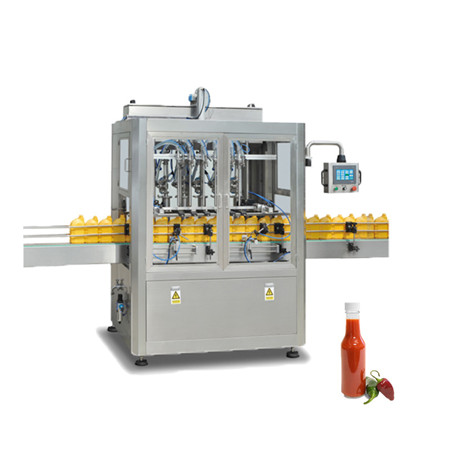 Kvalitetna mašina za punjenje boca umaka od rajčice / oprema za volumetrijsko flaširanje 