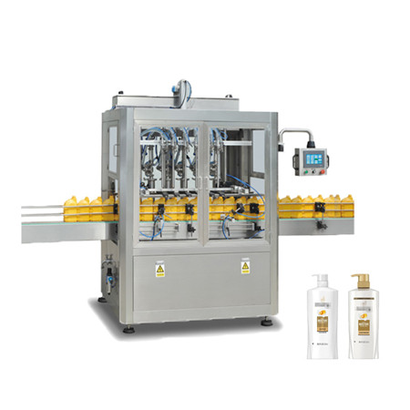 Automatska mašina za punjenje tečnosti uljem za boce sa linijom za etiketiranje zatvaranjem 