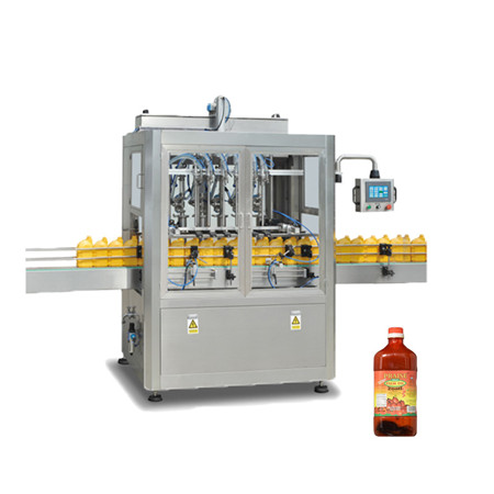 2019 Nova automatska mašina za flaširanje pića od voćke u gaziranom piću od staklenih boca, votka, viski 
